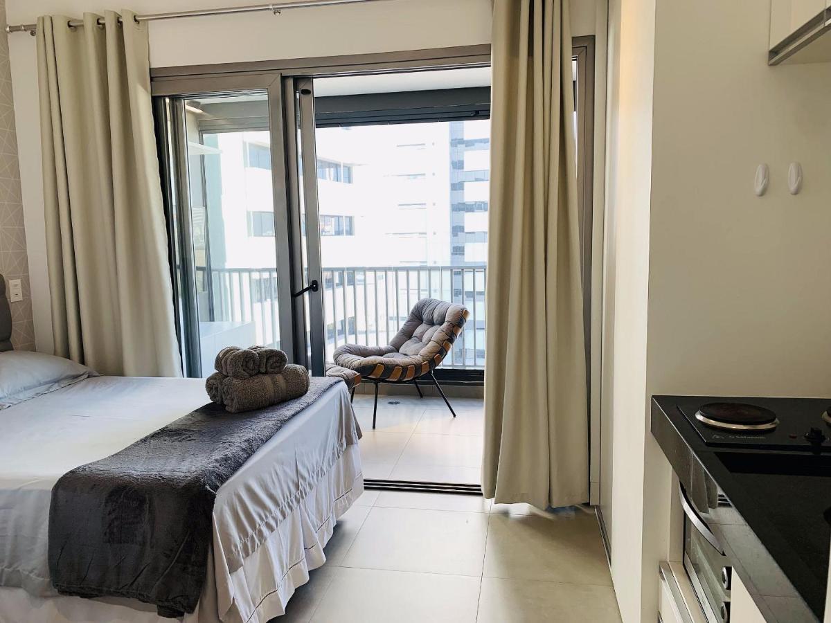 Studio novo a 5 min da Av Paulista e ao lado do metrô, com Wifi, Academia e Piscina na Cobertura - vn1003 São Paulo Extérieur photo
