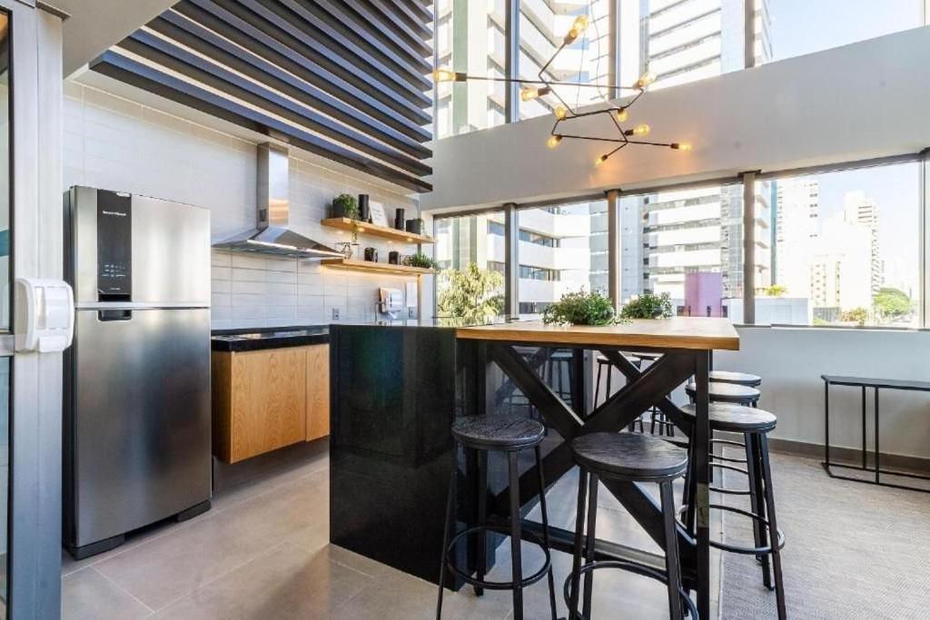 Studio novo a 5 min da Av Paulista e ao lado do metrô, com Wifi, Academia e Piscina na Cobertura - vn1003 São Paulo Extérieur photo