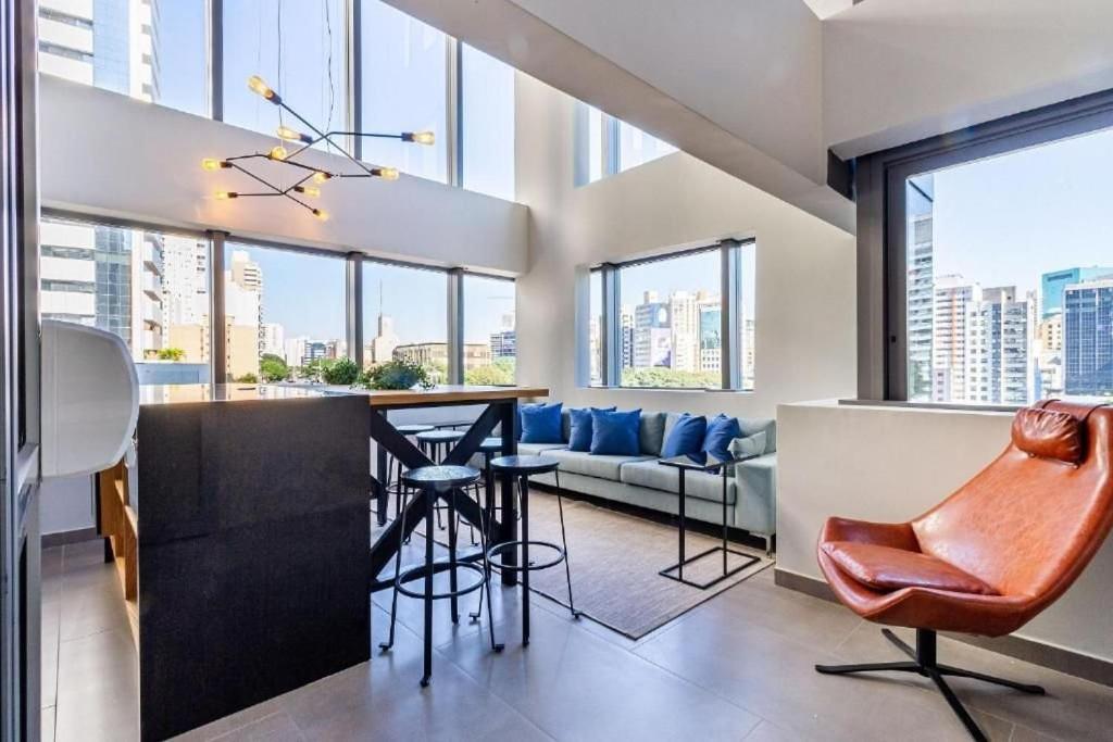 Studio novo a 5 min da Av Paulista e ao lado do metrô, com Wifi, Academia e Piscina na Cobertura - vn1003 São Paulo Extérieur photo